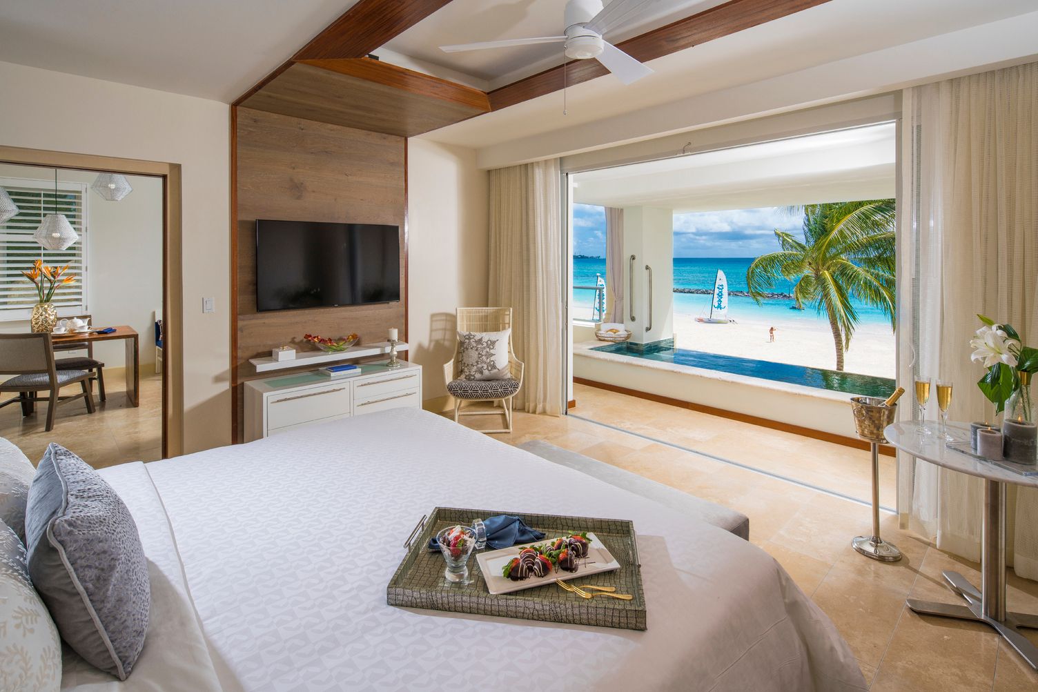 Il vostro sogno a occhi aperti in un hotel di lusso ai Caraibi